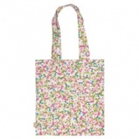 Ditsy Print Cotton Canvas shopping bag  Caroline Gardner